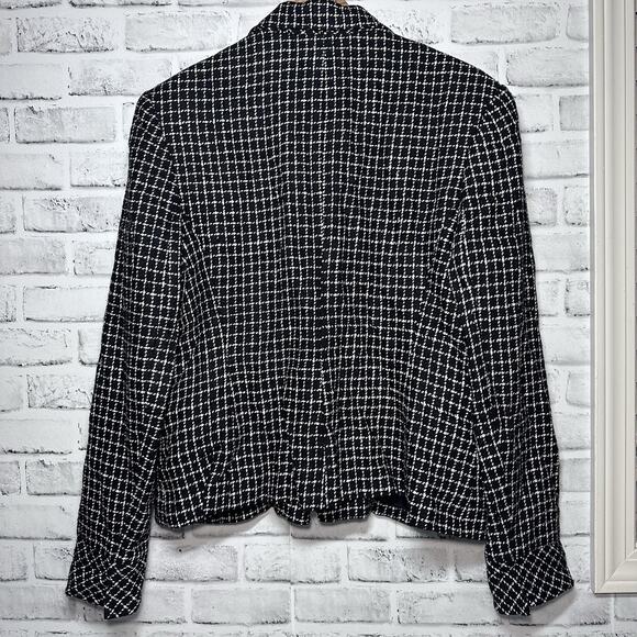 Vintage Neiman Marcus Womens 100% Silk Sport Coat Plus Size 16 Old Money Luxury - Picture 8 of 12